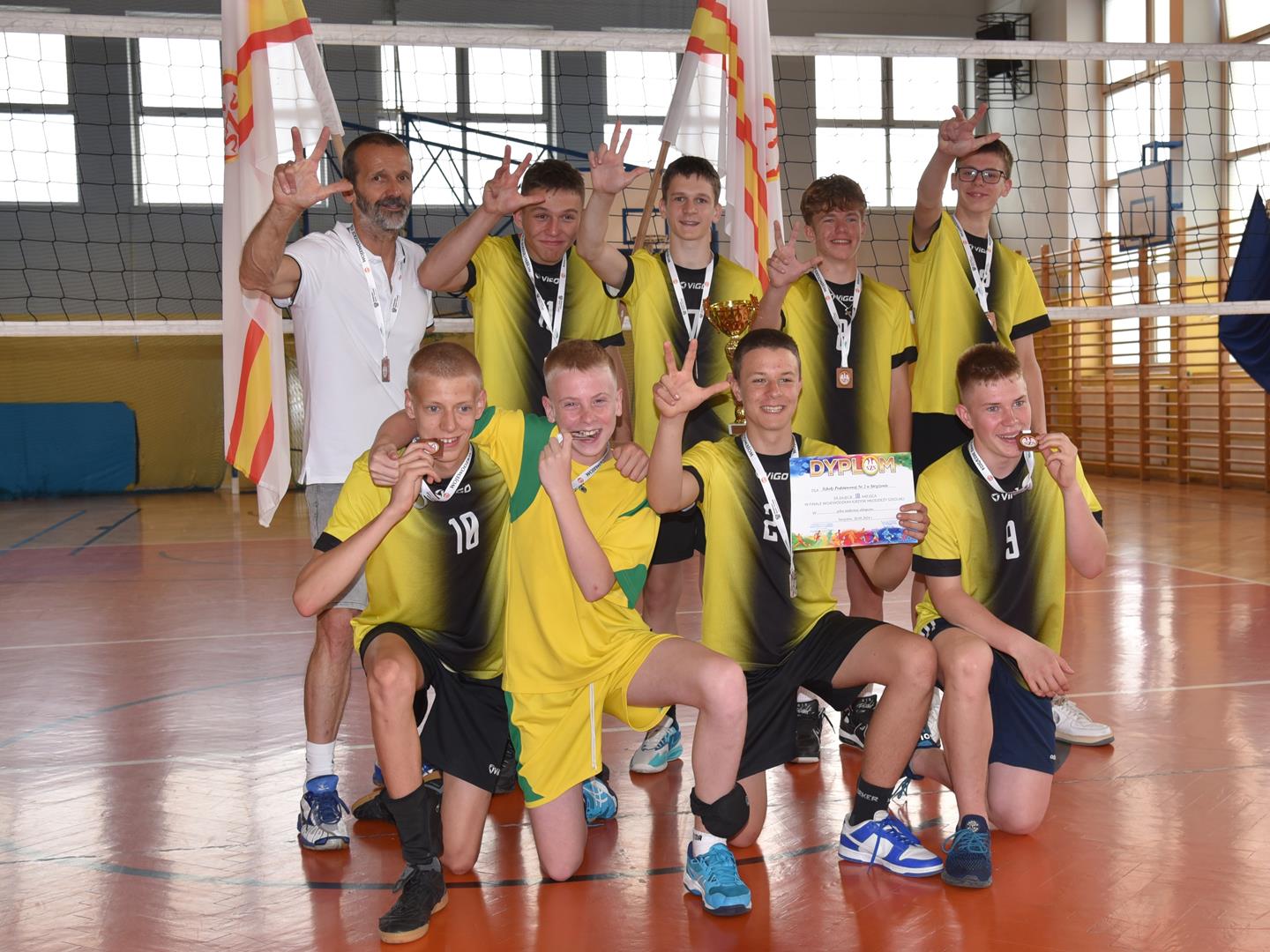 Wojewódzki Finał Igrzysk Młodzieży Szkolnej w piłce siatkowej chłopców